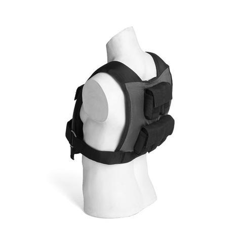 XM Fitness 25lb Weighted Vest, V-Cut, Adjustable XM Fitness Variants(s) - Weight 25lbs-weight-vest-back-lrg_large_67391322-0f52-47f5-a924-c6085110caf1