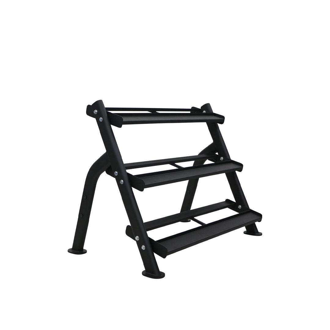 TKO 3-Tier Dumbbell Rack TKO Dumbell racks, power block stand, plate and bar storage, kettlebell racks, ball racks 4_eb8ee442-2216-448c-b51f-0071e3c96a19