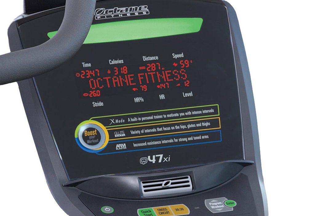 Octane Q47xi Elliptical Octane Elliptical, ARC, Zero Runner, Seated Elliptical Q47console-image1
