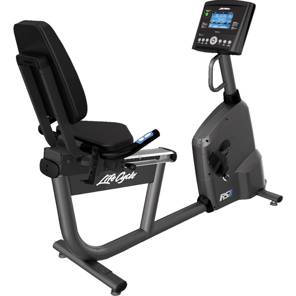 Life Fitness RS1 Lifecycle Exercise Bike Life Fitness Bike; Recumbent RS1-Recumbent-Go-L