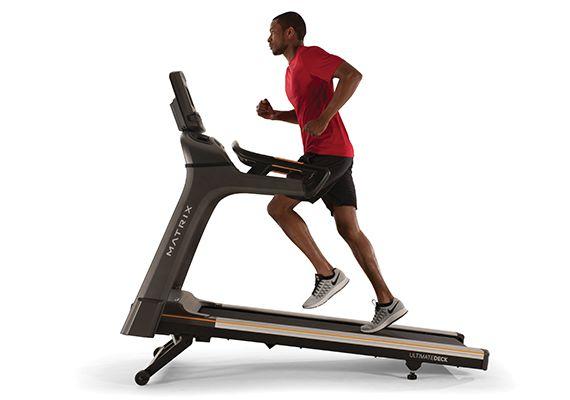 Matrix T50 Treadmill Matrix Treadmill t50-mop-male-run-side-incline