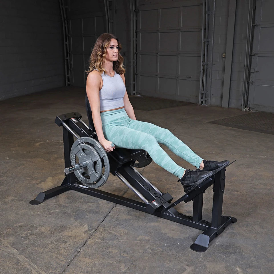 Body Solid GCLP100 Compact Leg Press Body Solid Modular; preacher curl, vkr, ab, roman chair 0O2A0134__27449.1735669908