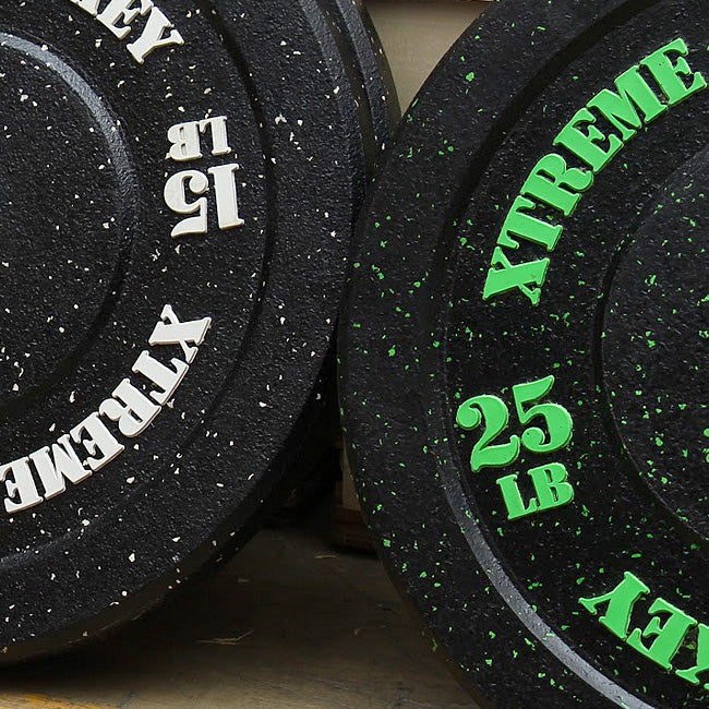 XM Fitness Crumb Rubber Bumper Plates XM Fitness Variant(s) - LBWeight 25-2-crumb_1_2ea9d2f5-2061-4f80-9612-a301308f1a6c