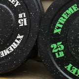 XM Fitness Crumb Rubber Bumper Plates XM Fitness Variant(s) - LBWeight 25-2-crumb_1_d2f8fee4-da4d-4d77-88ec-1a6fccb3bfa4