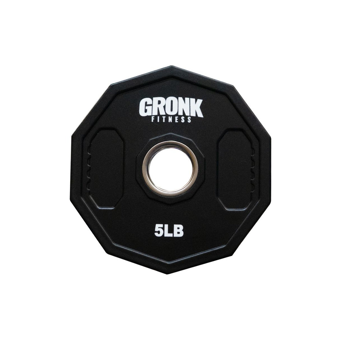 Gronk Fitness 10-Sided Urethane Olympic Grip Plates Gronk Fitness Products Variant(s) - LBWeight 2_1080x_3a68a346-8889-473d-8ed3-68e4c2074a58