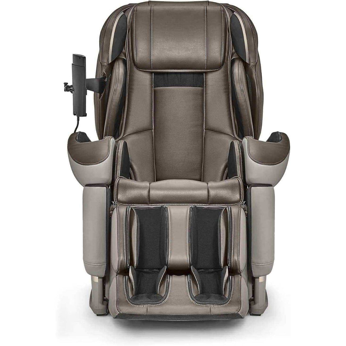 Johnson JP3000 massage chair close-up of seat and armrests