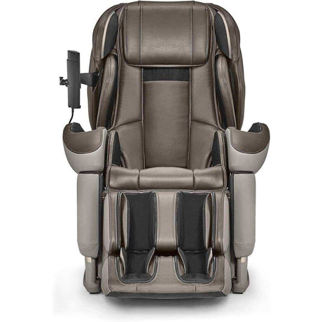 Johnson JP3000 massage chair close-up of seat and armrests