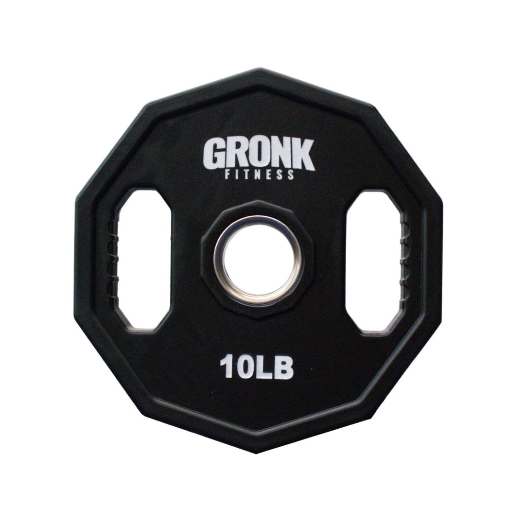 Gronk Fitness 10-Sided Urethane Olympic Grip Plates Gronk Fitness Products Variant(s) - LBWeight 3_1080x_9d68f960-fe04-4593-9b2e-7c486317b3f5