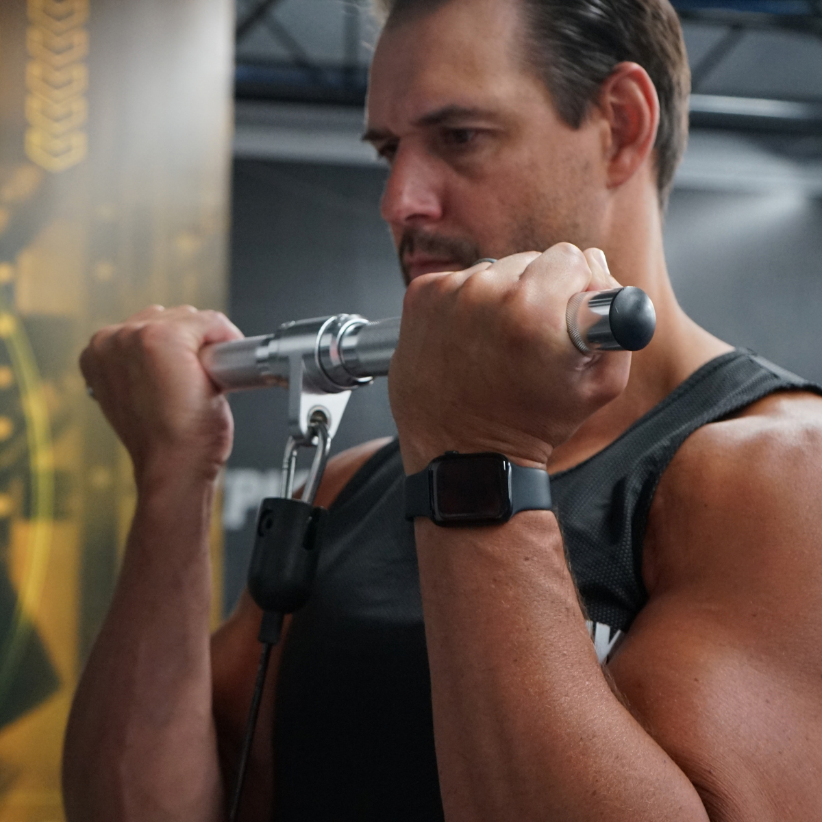 Gronk Fitness Aluminum Revolving Straight Bar