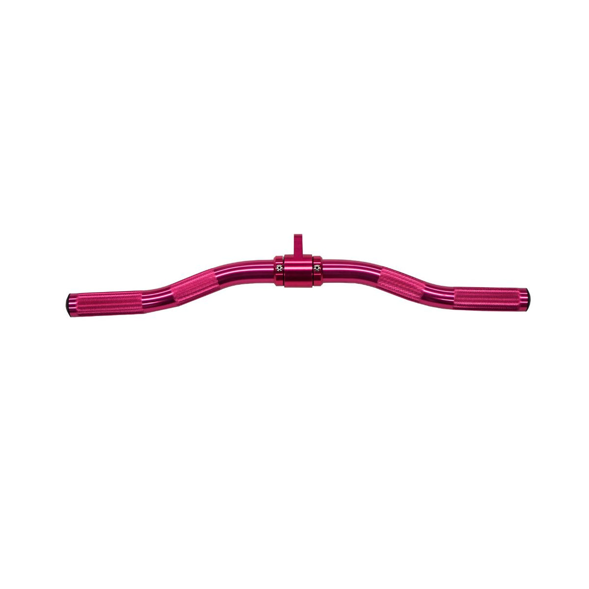 Gronk Fitness pink aluminum revolving curl bar