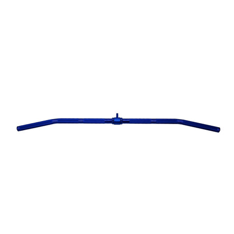 Gronk Fitness aluminum revolving lat bar, blue