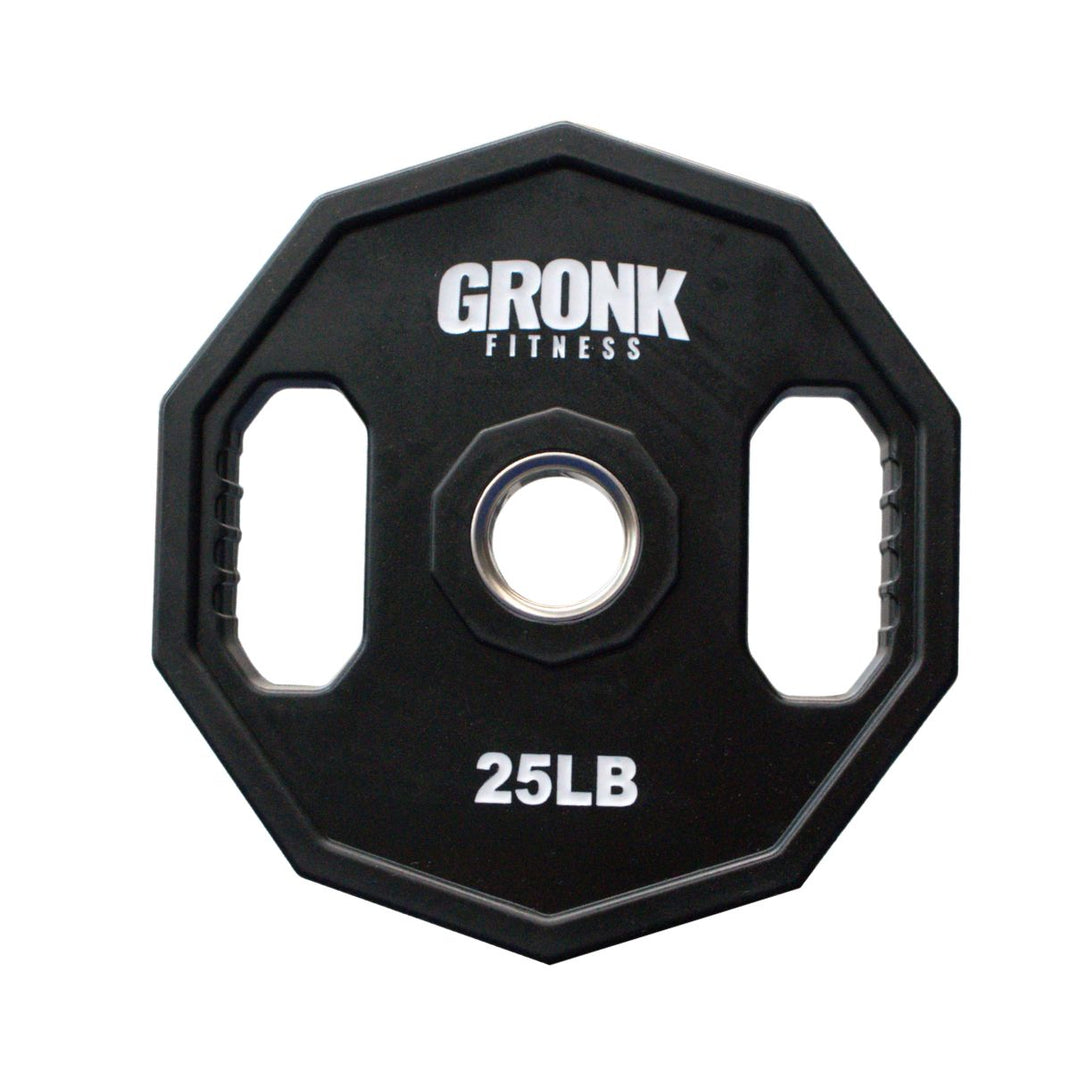 Gronk Fitness 10-Sided Urethane Olympic Grip Plates Gronk Fitness Products Variant(s) - LBWeight 4_1080x_a543fc42-270a-45b9-ba3e-daaa163be59e