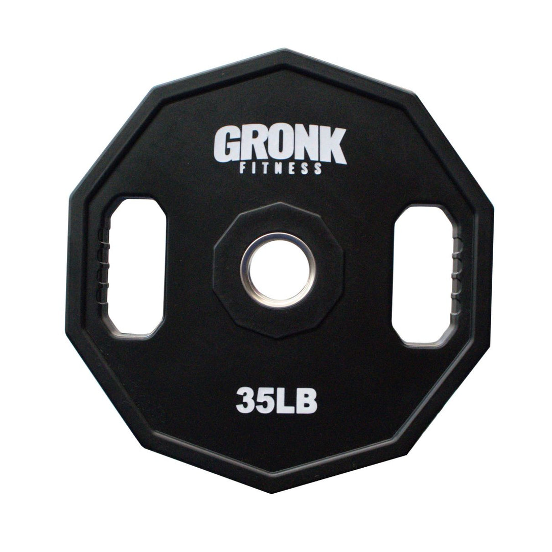 Gronk Fitness 10-Sided Urethane Olympic Grip Plates Gronk Fitness Products Variant(s) - LBWeight 5_1080x_4569f453-9fb7-486c-b553-b21a7b1a7d7d