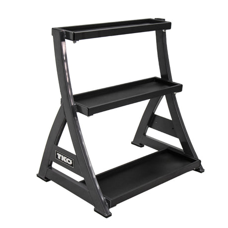 TKO COMPACT 3-TIER KETTLEBELL RACK TKO Dumbell racks, power block stand, plate and bar storage, kettlebell racks, ball racks 856KR3TierKettleBellRackalone_1024x1024_a92b1d34-27d4-4410-8d9c-4cb3626cbc31