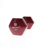 Elivate Body Sport Vinyl Dumbbells Elivate Variant(s) - LBWeight BDSVDB09_ca9ab685-9648-4e50-8a3d-a354e9a37ac9
