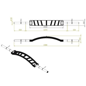 XM Cambered Swiss Bar