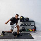 TRX YBell® Horizontal Rack – Long TRX Dumbell racks, power block stand, plate and bar storage, kettlebell racks, ball racks DSC08480-Edit