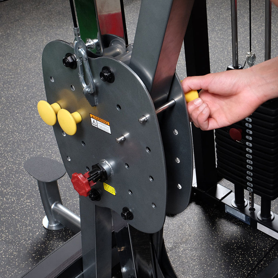 Body Solid FCD-STK Pro Select Weight Assist Chin-Up Dip Body Solid Home Gym, Small; Single stack or a-frame double stack (functional trainer). 5 functions or less DSCF7970__97827.1735662094_5001e272-2e7f-4bd0-bed7-9a871f491eb3