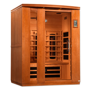 Dynamic Full Spectrum "Lugano" FAR Infrared Sauna  with Hemlock Wood