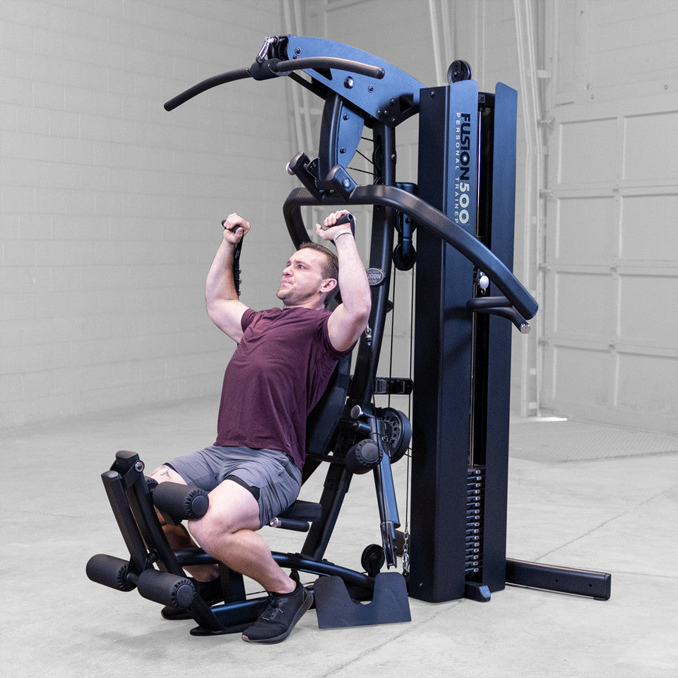 Body Solid - Fusion F500B Gym Body Solid Home Gym, Large; additional functionality. More than 5 functions. Subject to interpretation F500B_0O2A9953-1028__28217