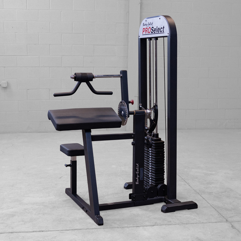 Body Solid - Pro Select Bicep Tricep Body Solid Home Gym, Small; Single stack or a-frame double stack (functional trainer). 5 functions or less GCBT-STK_0O2A5299-1028__74572_4f0a1af7-1165-47e1-85ce-e3be8fd9885b