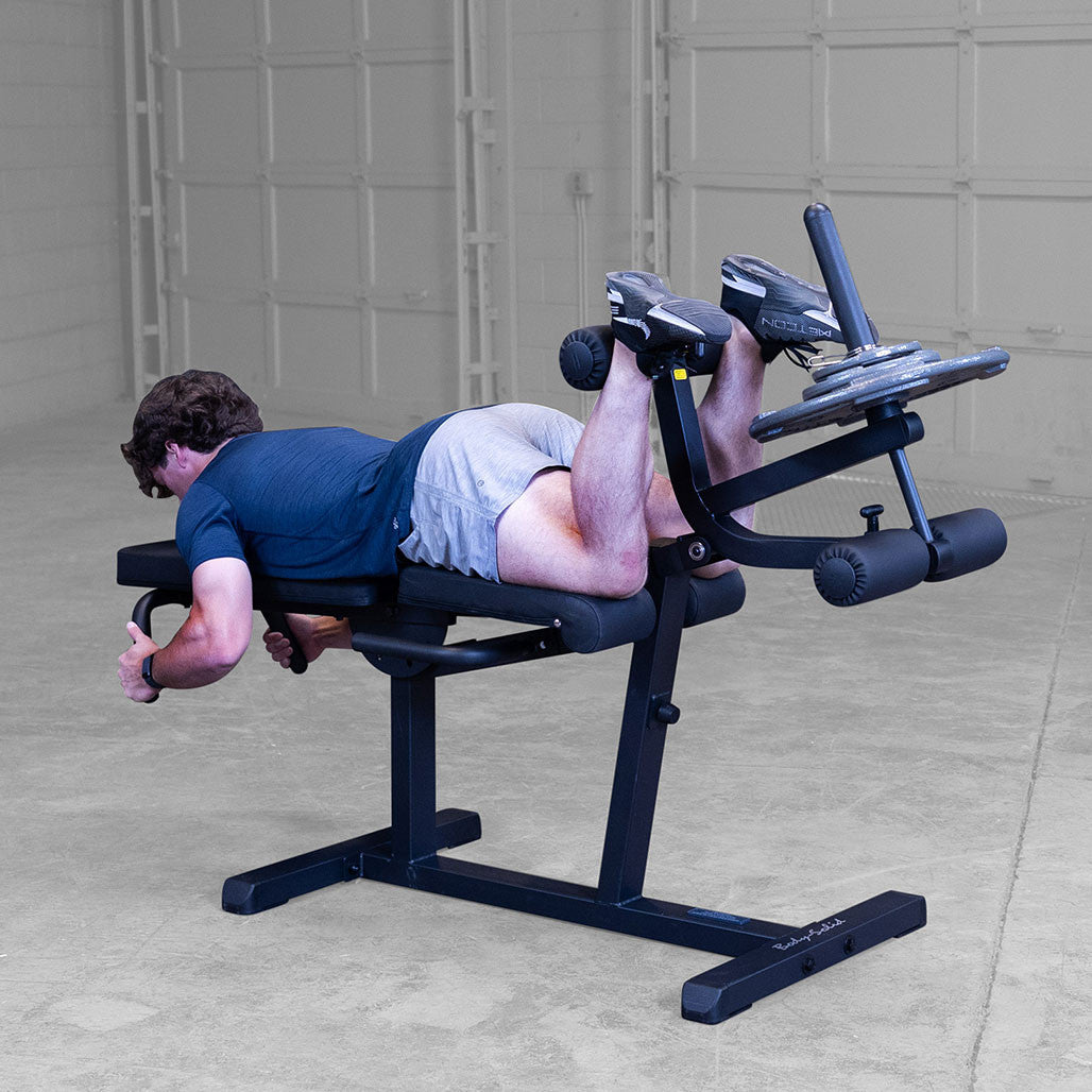 Body Solid GLCE365B Leg Extension Curl Machine Body Solid Modular; preacher curl, vkr, ab, roman chair GLCE365B-IMGL9995__55638.1735670937