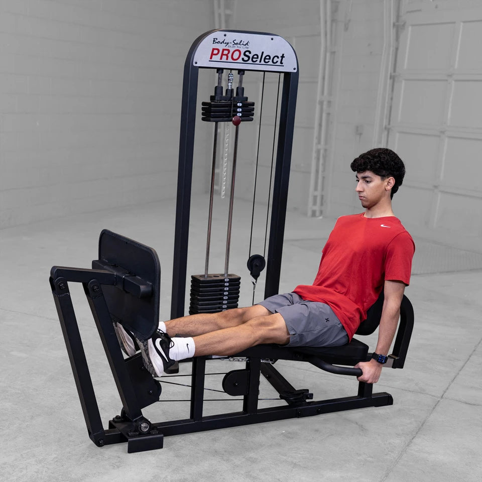 Body Solid GLP-STK Pro Select Leg Press Body Solid Selectorized, single stack, assembly required GLPB-with-STK_0O2A4694-1028__96467.1775755631