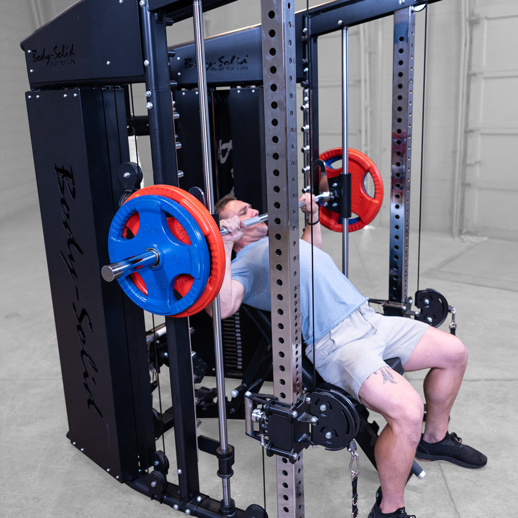 Body-Solid GSFR100 functional trainer pulley system