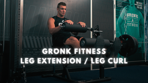 Gronk Fitness Selectorized Dual Leg Extension/Curl - Discontinued