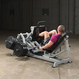 Body Solid LVLP Leverage Horizontal Leg Press Body Solid Home Gym, Small; Single stack or a-frame double stack (functional trainer). 5 functions or less LVLP_0038_2000px__96870.1735657521