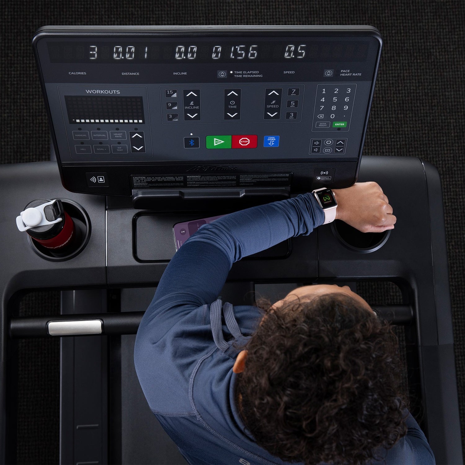 Life Fitness Aspire Commercial Treadmill with SL Console Life Fitness Treadmill, Advanced Commercial over 350lbs Life_Fitness_Aspire_Treadmill_SL_Console_Apple_Watch_Sign_In_1600_1600_1600