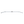 Aluminum Lat Bar, Single Hole