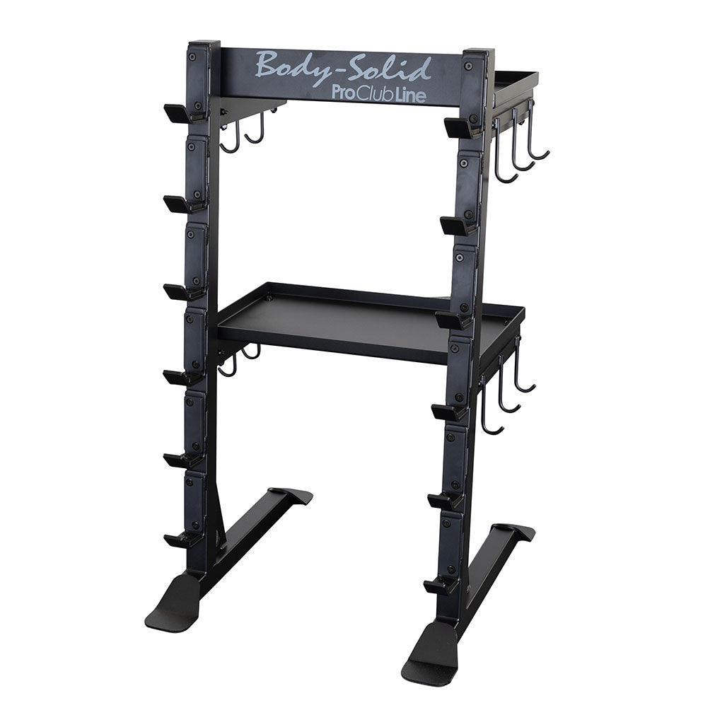 Body-Solid Pro ClubLine SAR100 Accessory Rack Body Solid Accessory Storage Racks and Stands SAR100_0O2A5333-empty__15417_m881gp