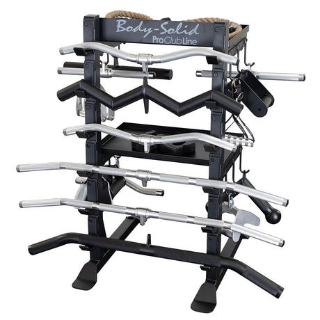 Body-Solid Pro ClubLine SAR100 Accessory Rack Body Solid Accessory Storage Racks and Stands SAR100_0O2A5335-K2__67665_pnihx3