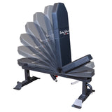 Body Solid SFI20 Flat Incline Bench Body Solid Bench; flat/incline/decline benches SFI20_articulation-1028px__97982.1735660499