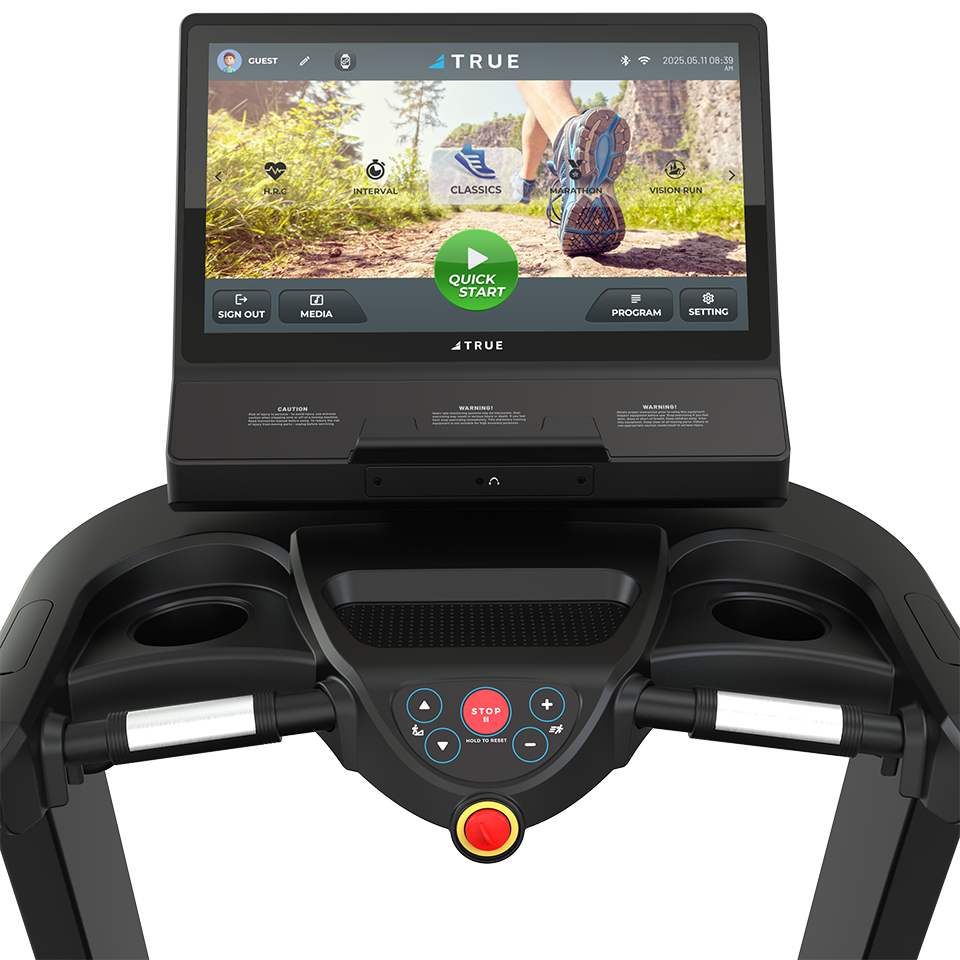 True Performance 8000 Treadmill w/ Upgraded Console Model G&G Fitness Equipment TPS8000-35-T22-user-view_960