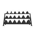 TRX YBell® Horizontal Rack – Long TRX Dumbell racks, power block stand, plate and bar storage, kettlebell racks, ball racks TRX_YBell_PDP_V6_18pcPRO_LongHRack