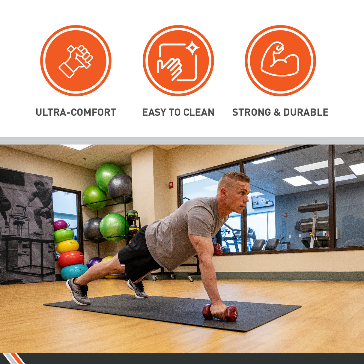 Elivate Body Sport Vinyl Dumbbells Elivate Variant(s) - LBWeight W-BDSVDB-2_2d36edb0-982e-474d-8e35-bc00a430c8f8