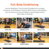 Elivate Body Sport Vinyl Dumbbells Elivate Variant(s) - LBWeight W-BDSVDB-3_c13ebc25-fe5c-408a-b4c4-afe734dcbe8f