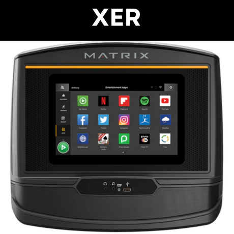 Matrix R50 Recumbent Bike with Console Matrix Bike; Recumbent XER