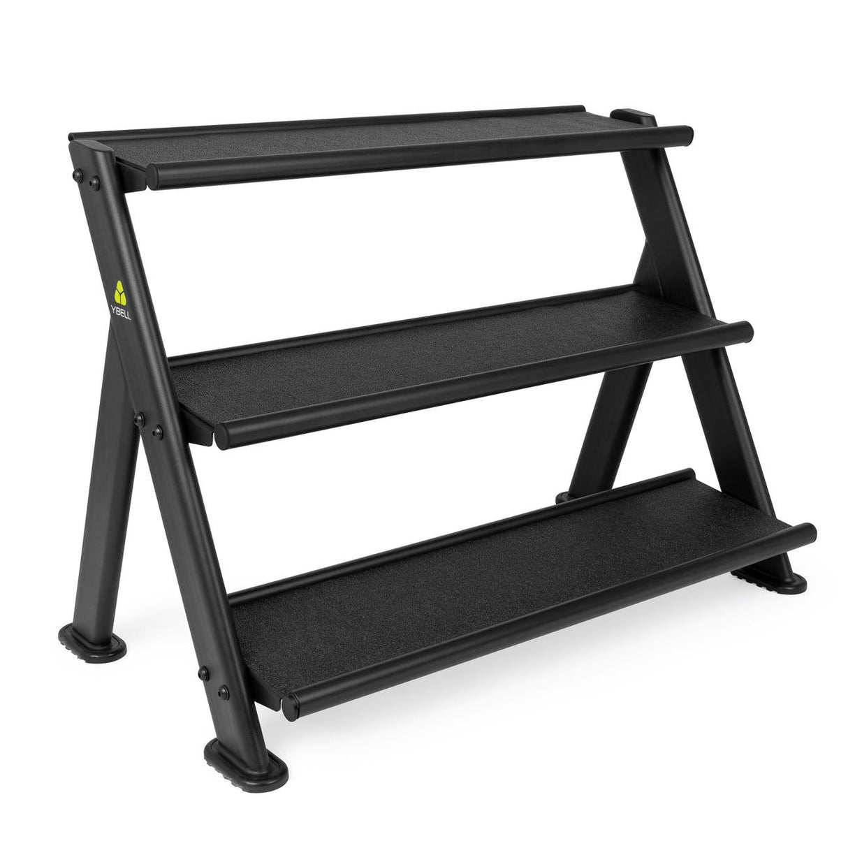 TRX YBell® Horizontal Rack – Long TRX Dumbell racks, power block stand, plate and bar storage, kettlebell racks, ball racks YBellFitness-9-27-22-Product-2