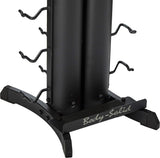 Body Solid Accessory Stand Holds 36 Items Body Solid Dumbell racks, power block stand, plate and bar storage, kettlebell racks, ball racks body-solid_accessory-stand-holds-36-items_view-4