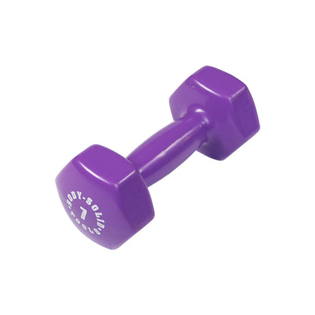 Body Solid BSTVD Vinyl Dumbbell | 7lbs Body Solid Dumbbells body-solid_bstvd-vinyl-dumbbell-7lbs_main