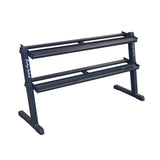 Body-Solid Dumbbell Rack (Black) Body Solid Dumbell racks, power block stand, plate and bar storage, kettlebell racks, ball racks body-solid_dumbbell-rack-copy_view-2