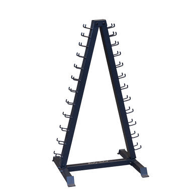 Body Solid GDR24B Vertical Vinyl Dumbbell Rack Body Solid Dumbell racks, power block stand, plate and bar storage, kettlebell racks, ball racks body-solid_gdr24b-vertical-vinyl-dumbbell-rack_main