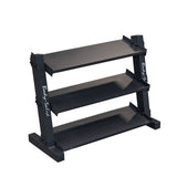 Body Solid GDR34B Vinyl and Neoprene Dumbbell Rack Body Solid Dumbell racks, power block stand, plate and bar storage, kettlebell racks, ball racks body-solid_gdr34b-vinyl-and-neoprene-dumbbell-rack_main