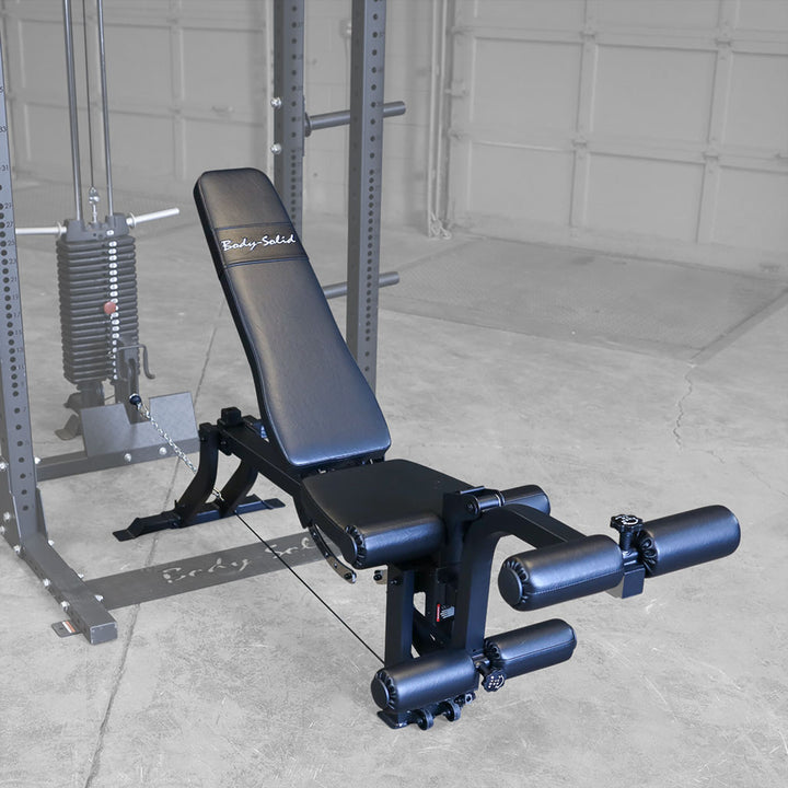 Body-Solid GLEG Leg Extension Curl Bench Attachment Body Solid Bench; flat/incline/decline benches body-solid_gleg-leg-extension-curl-bench-attachment_view-6