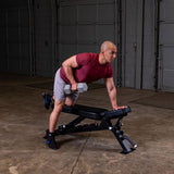 Body Solid SFID325B Flat Incline Decline Bench Body Solid Bench; flat/incline/decline benches body-solid_sfid325b-flat-incline-decline-bench_view-4