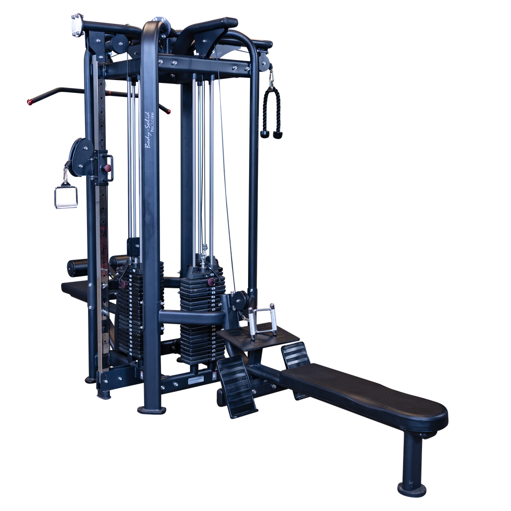 Body Solid - PCL Jungle Gym, 4 Station, 210lb Stacks x 4 Body Solid Home Gym, labor intensive installation body-solid_sjg-jungle-gym-4-stack_main