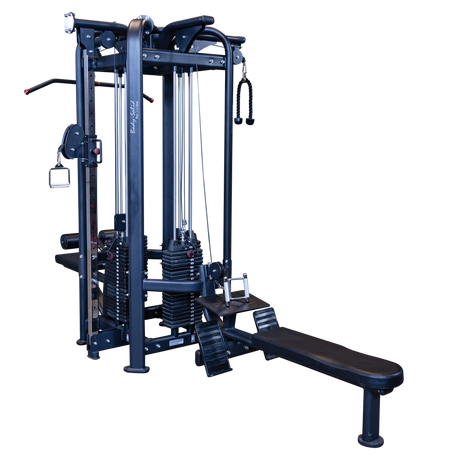 Body Solid - PCL Jungle Gym, 4 Station, 210lb Stacks x 4 Body Solid Home Gym, labor intensive installation body-solid_sjg-jungle-gym-4-stack_main